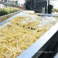 Automatic french fries production and freezing lines